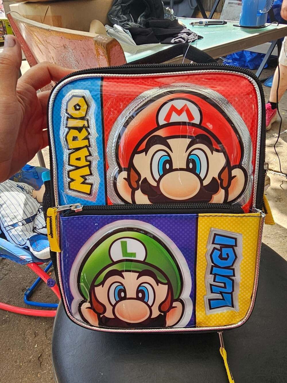 Nintendo Super Mario and Luigi Insulated Lunch Bag